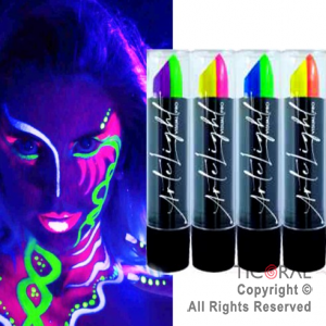 MAQUILLAJE NEON BARRA COLORES SURTIDOS (4 BARRAS de 5 GR c/u)